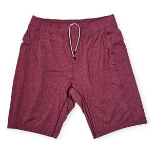 Lululemon Pace Breaker Linerless Short 7" Cassis Red XXL